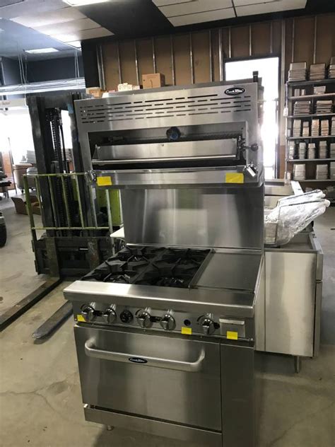 stove with salamander